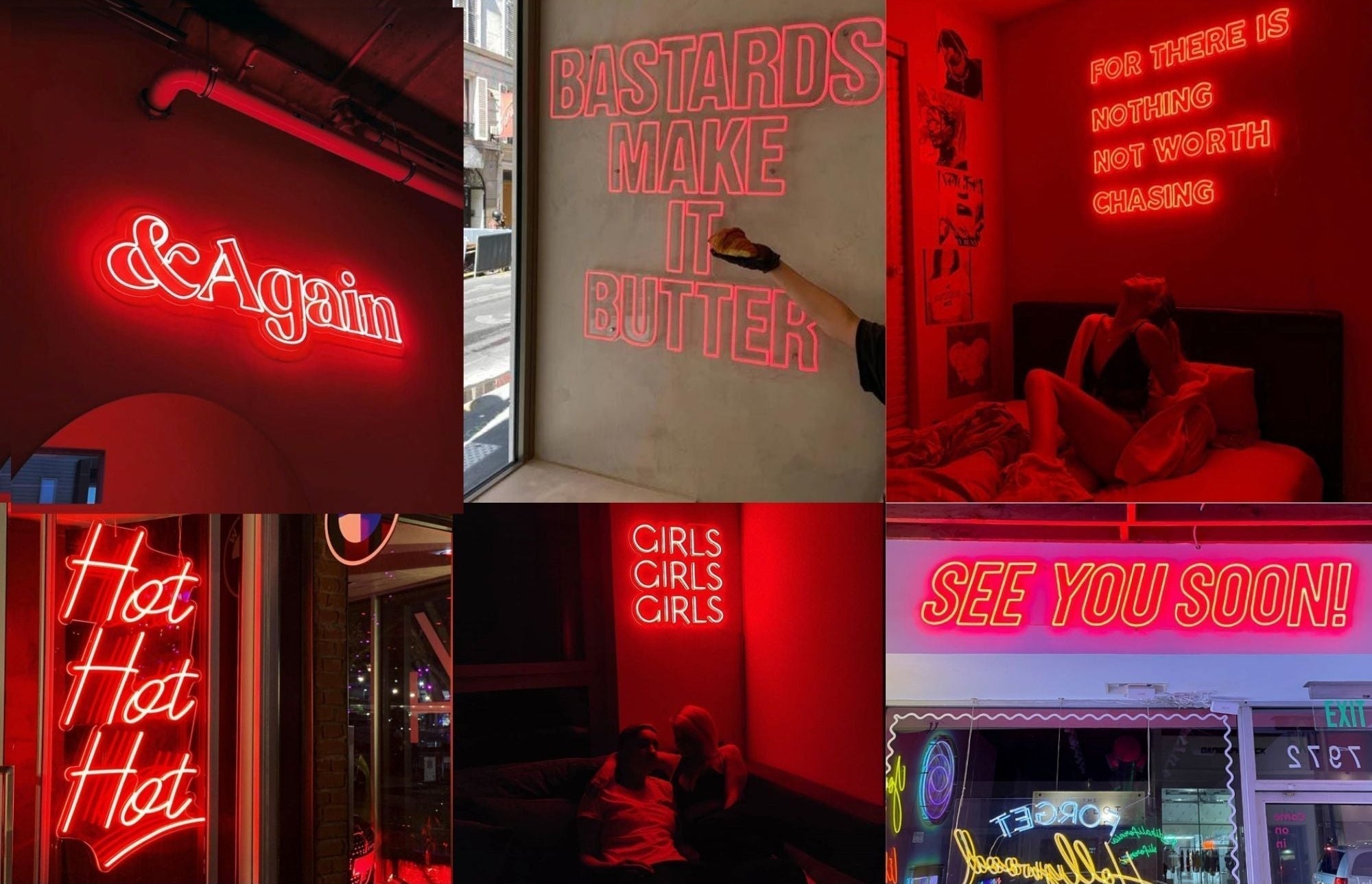 Red LED Neon Signs | Red Neon Signs | Red LED Neon Lights – Neon Lanes