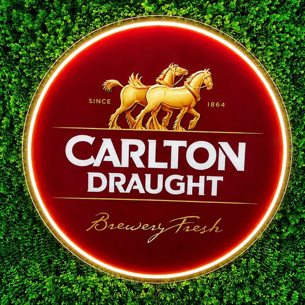 Carlton Draught Neon Sign