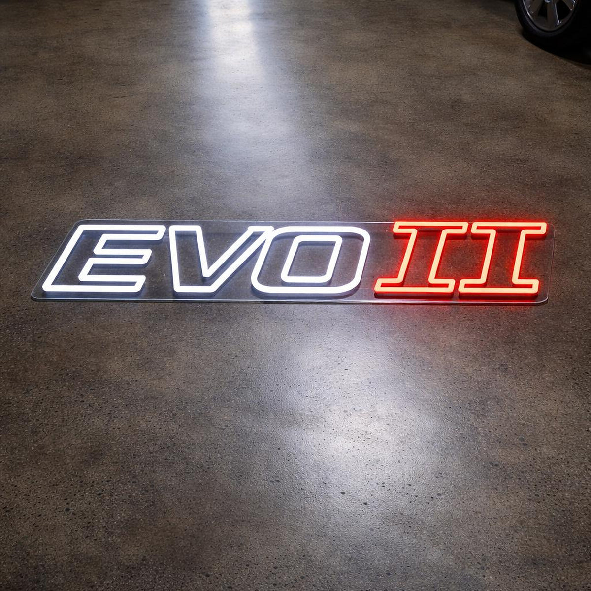 Lancer Evo II LED Neon Sign product photo 1
