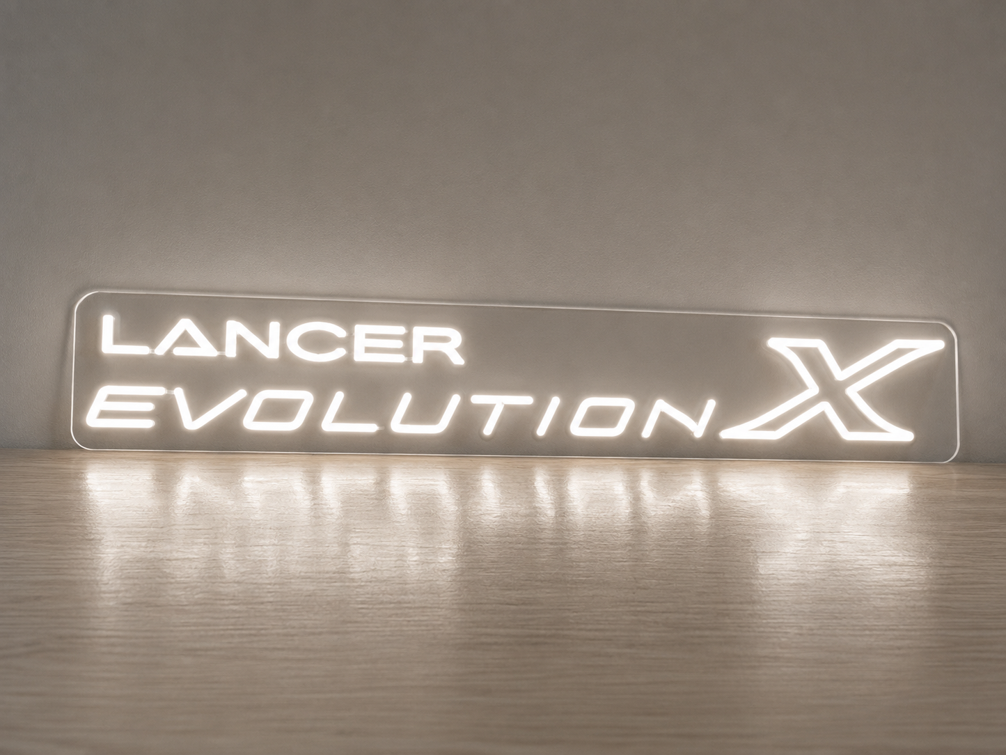 Mitsubishi Lancer Evolution X LED Neon Sign