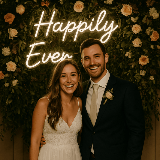 DIY Wedding Decor: When to Use Neon & When to Skip It - Neon Lanes