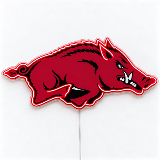 Arkansas Razorbacks LED Neon Sign product photo 1