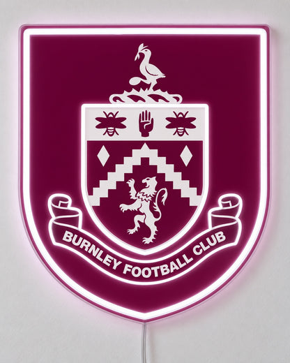Burnley LED Neon Sign, wall mounted