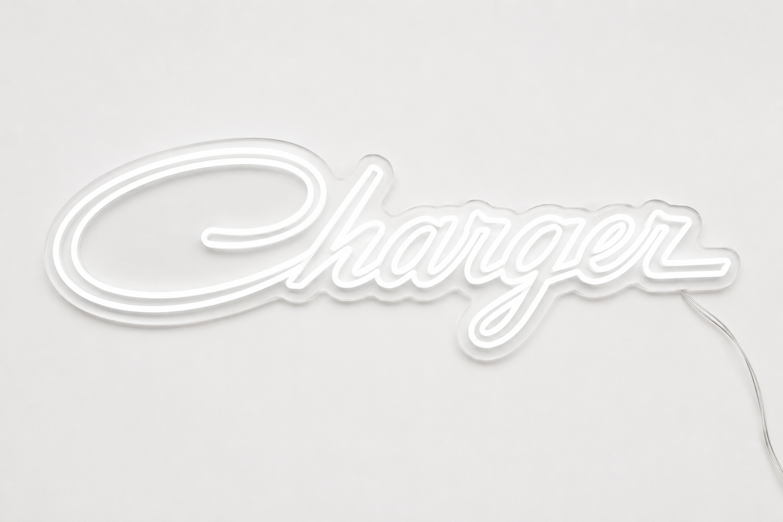 Chrysler Charger LED Neon Sign