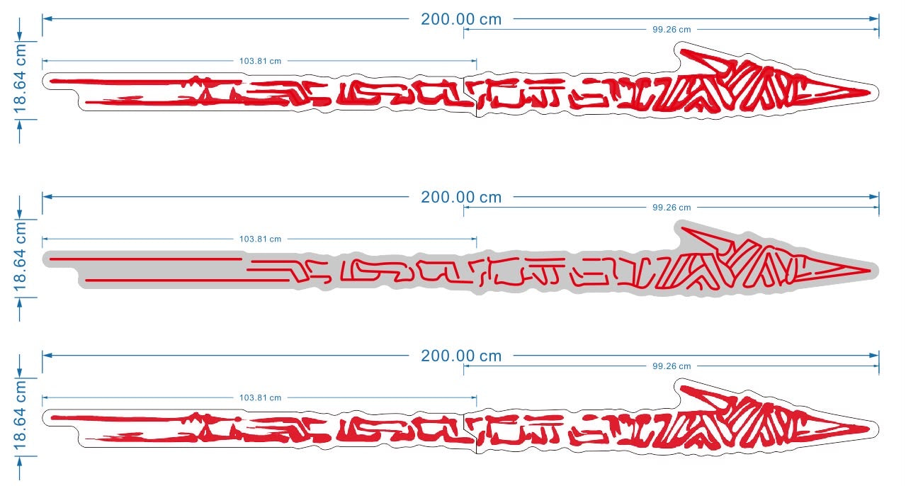 Custom Design: Red Neon