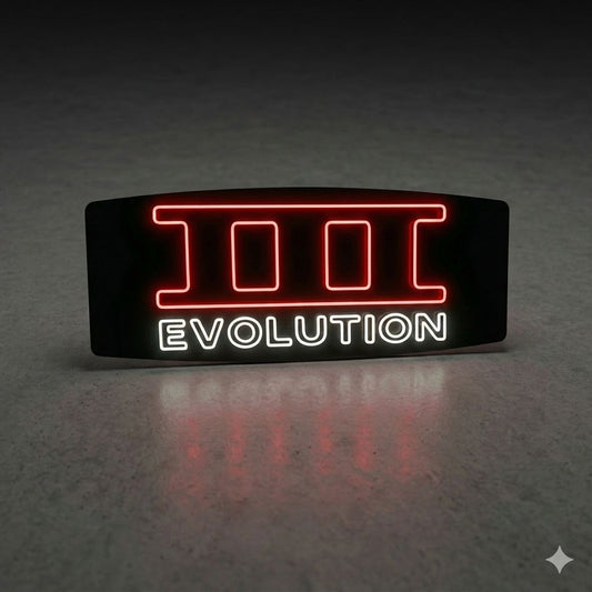 Lancer Evolution III Inspired LED Neon Sign