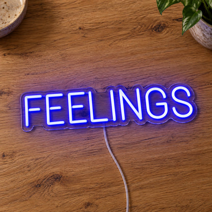 Feelings Neon Sign product photo 2