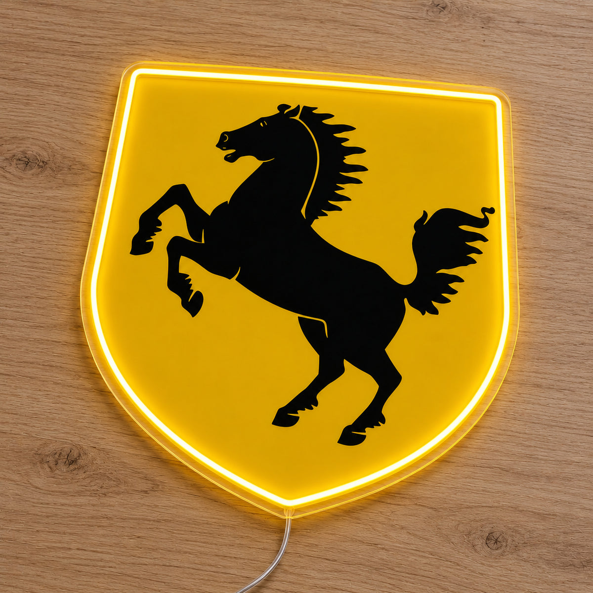 Ferrari Shield LED Neon Sign product photo 2