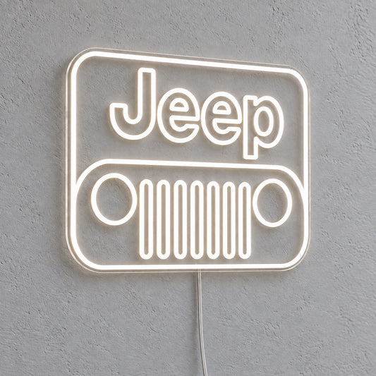 Jeep Grille LED Neon Sign product photo 1