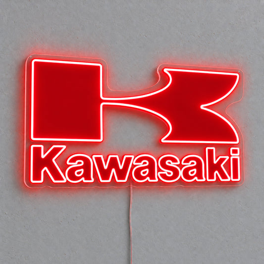 Kawasaki LED Neon Sign product photo 1