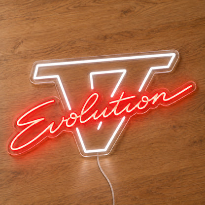 Lancer Evolution V LED Neon Sign product photo 2