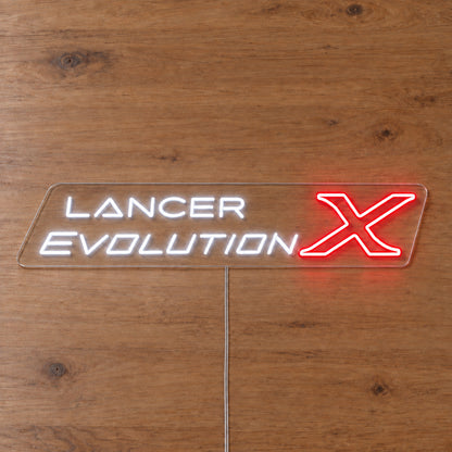 Lancer Evolution X LED Neon Sign product photo 2