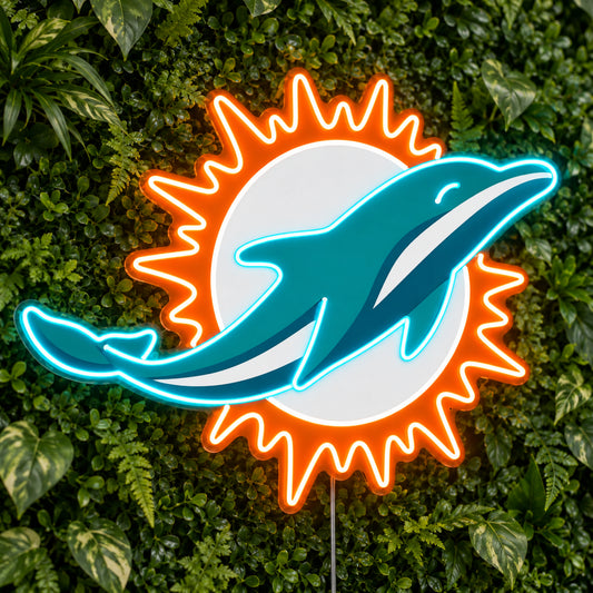 Miami Dolphins LED Neon Sign product photo 1