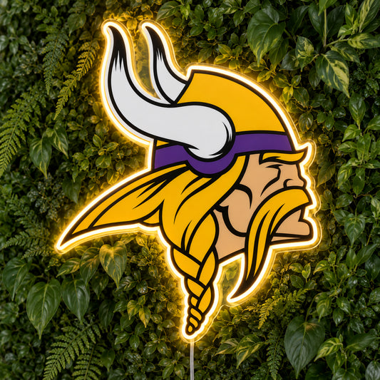 Minnesota Vikings LED Neon Sign product photo 1