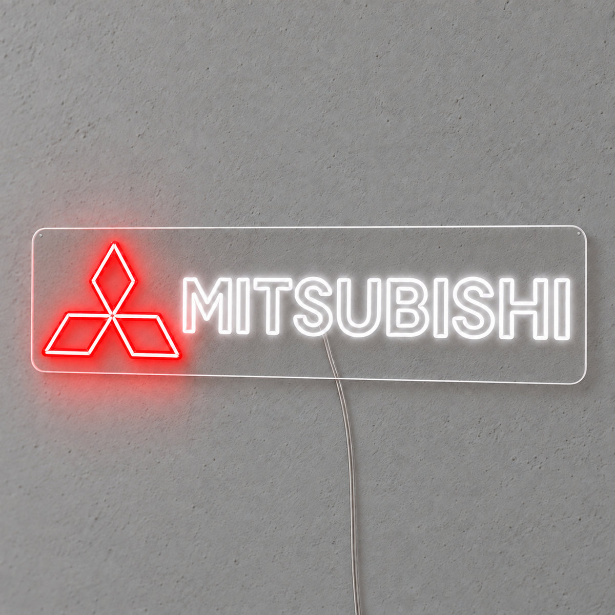 Mitsubishi Logo LED Neon Sign product photo 1