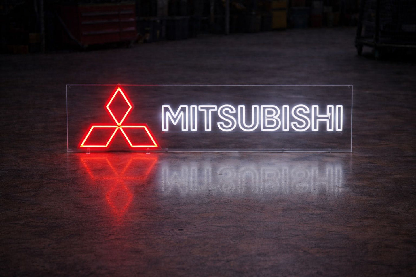 Mitsubishi Inspired LED Neon Sign