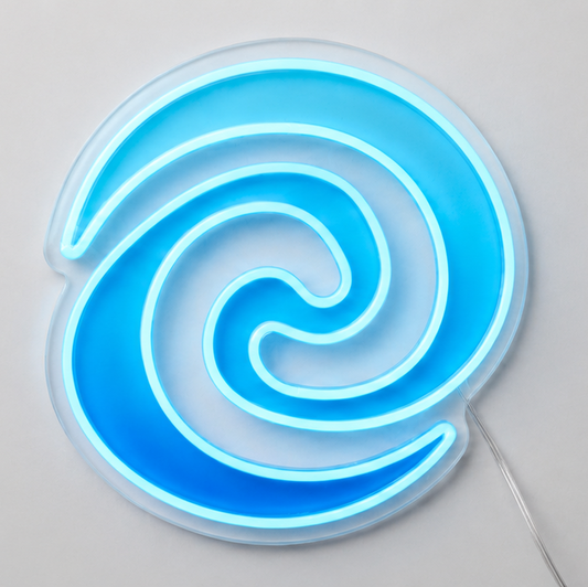 Moana Swirl LED Neon Sign