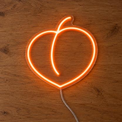 Peach LED Neon Light Sign product photo 2