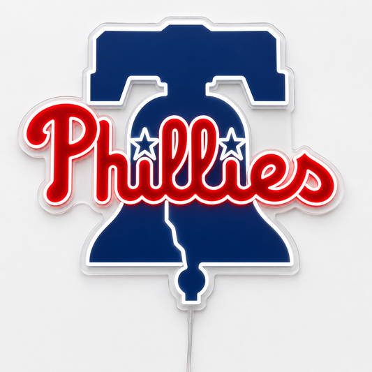 Philadelphia Phillies LED Neon Sign