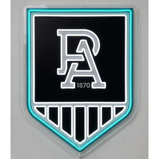Port Adelaide Power Inspired LED Neon Sign product photo 1