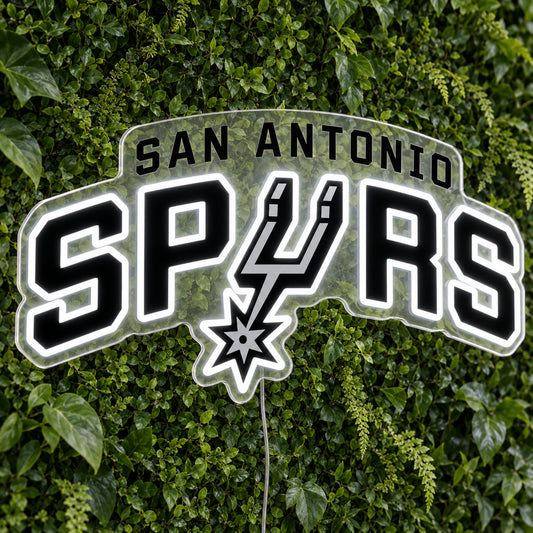 San Antonio Spurs LED Neon Sign product photo 1