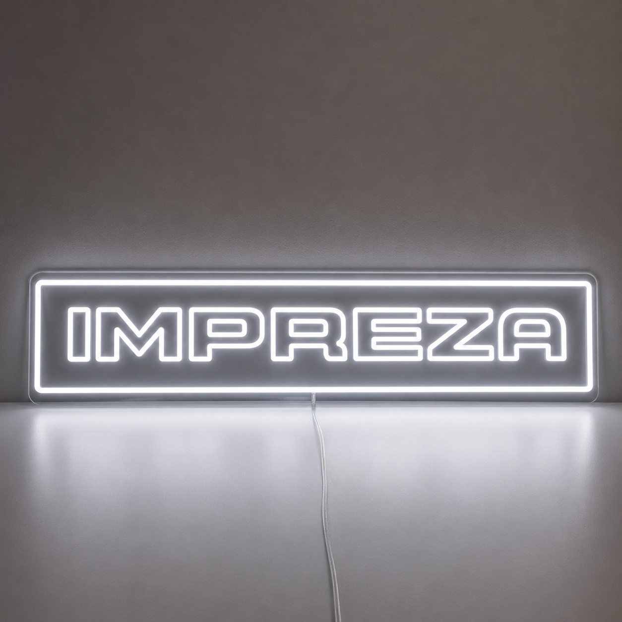 Impreza WRX Custom LED Neon Sign