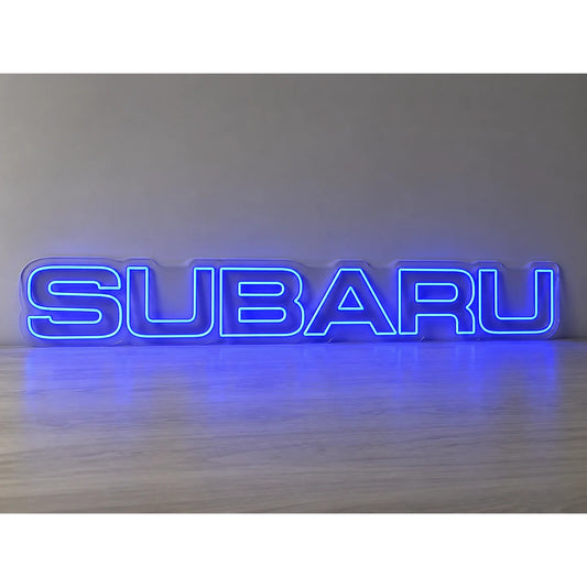 Subaru Logo Inspired LED Neon Sign product photo 1