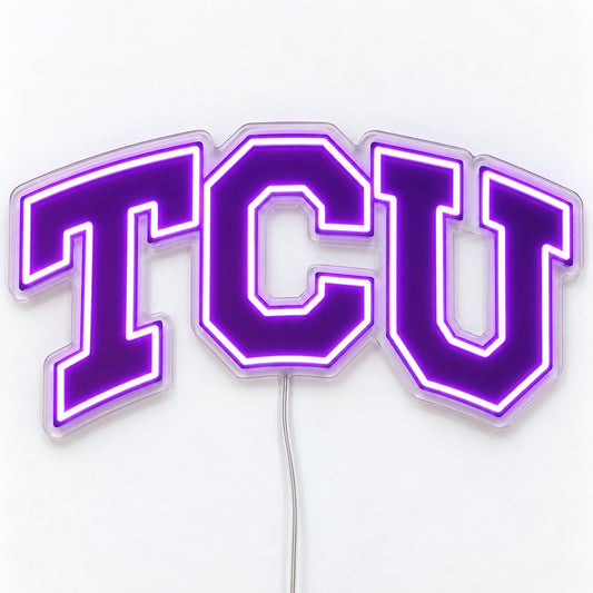 TCU Horned Frogs LED Neon Sign product photo 1