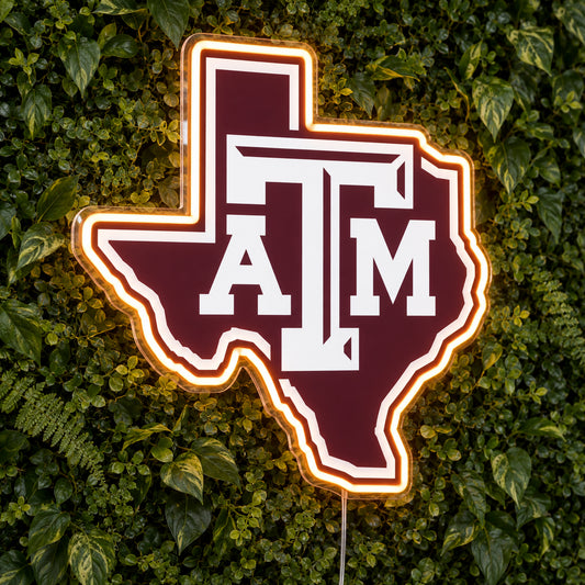 Texas A&M Aggies LED Neon Sign product photo 1