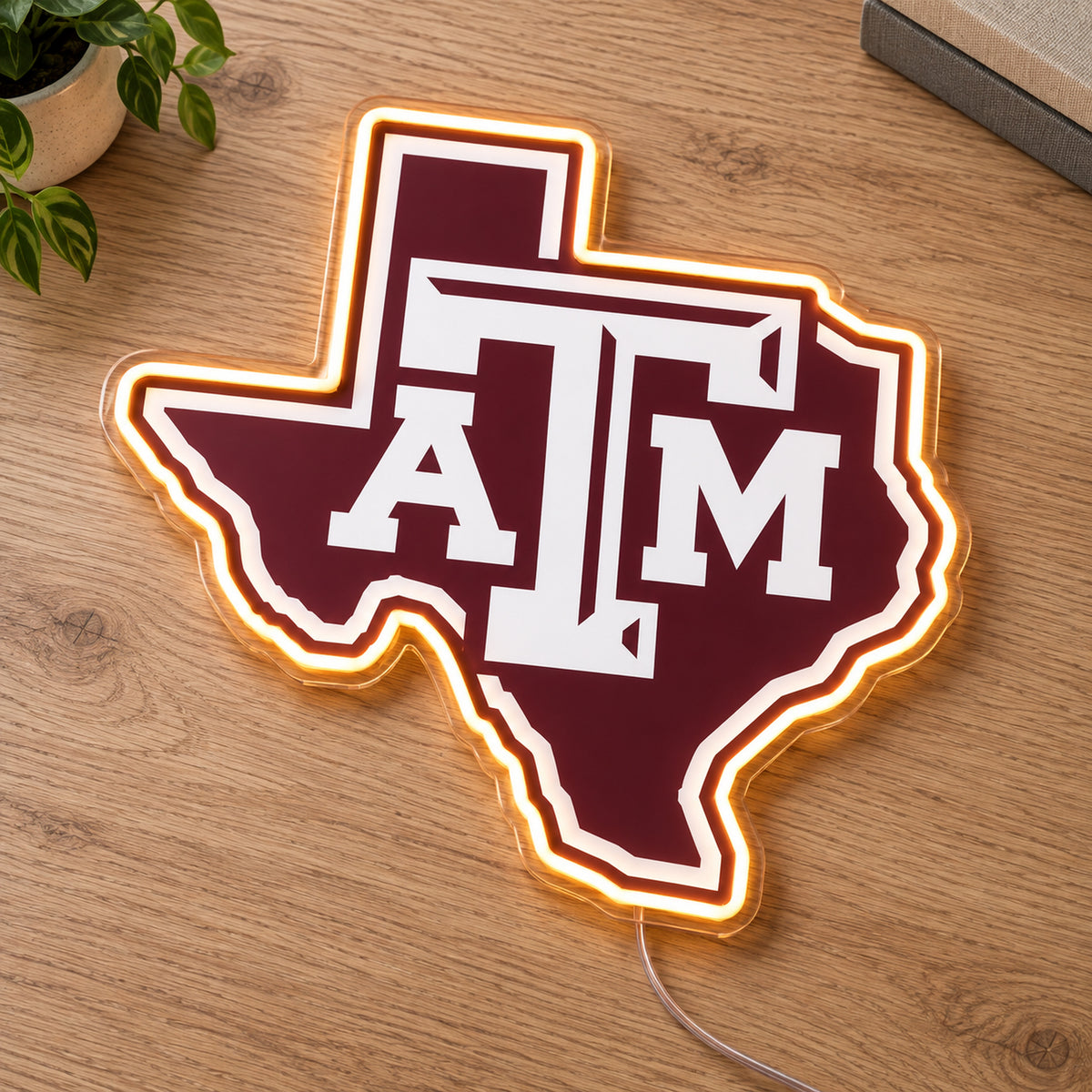 Texas A&M Aggies LED Neon Sign product photo 2