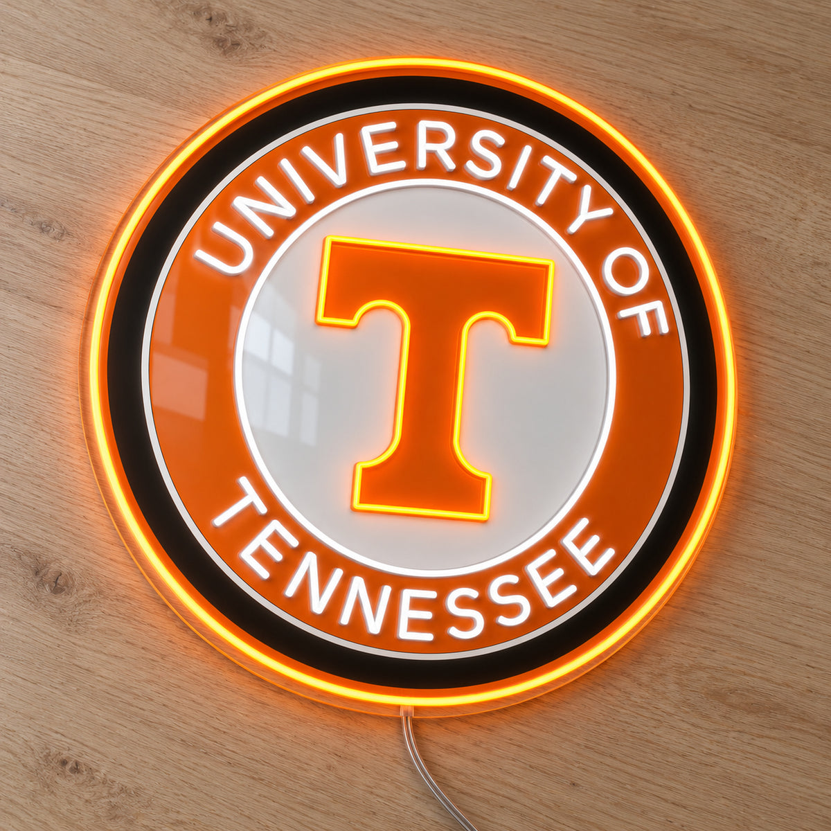 University of Tennessee Circle Logo LED Neon Sign product photo 2