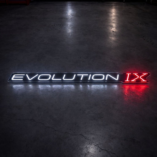 Mitsubishi Lancer Evolution IX Inspired LED Neon Sign