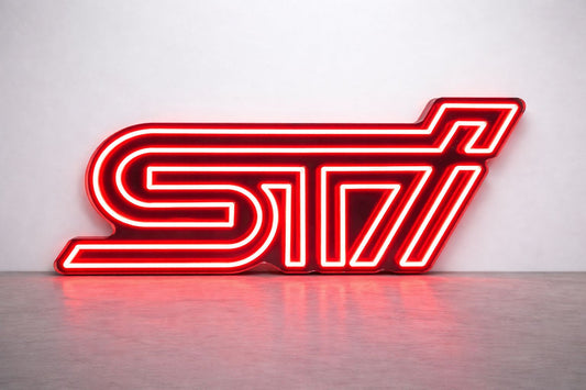 Subaru STI Inspired LED Neon Sign