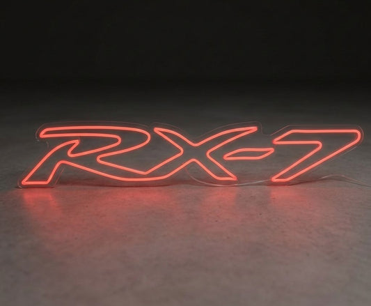 Mazda RX-7 Inspired Neon Sign RXZ