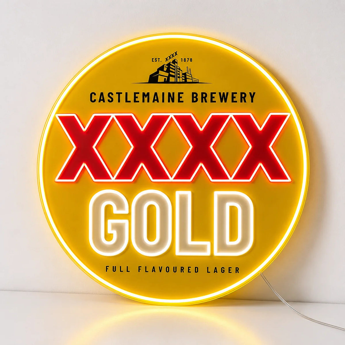 XXXX Gold Inspired LED Neon Sign product photo 1