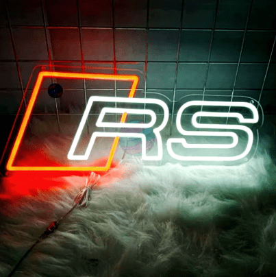Audi RS Inspired LED Neon Sign - Neon Lanes