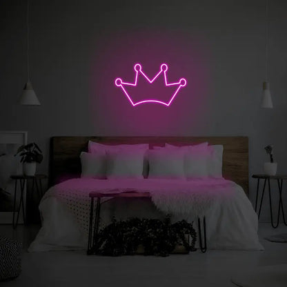 Crown LED Neon Light Sign - Neon Lanes