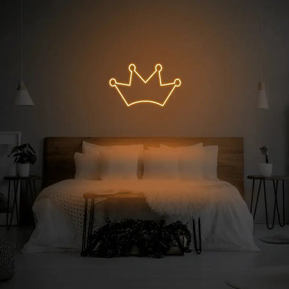 Crown LED Neon Light Sign - Neon Lanes