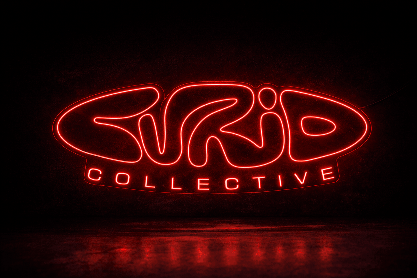 Curio Collective Custom Neon Sign - Neon Lanes