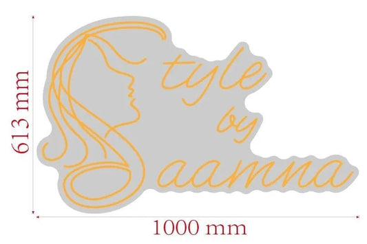 Custom Design - Golden Yellow - Neon Lanes