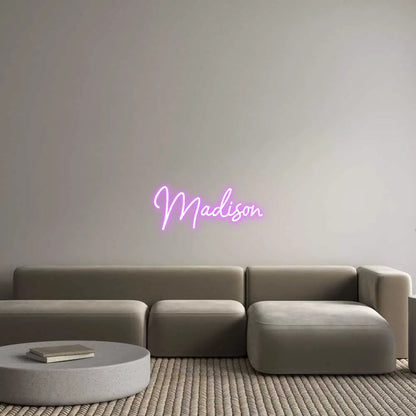 Custom Design: Madison - Neon Lanes