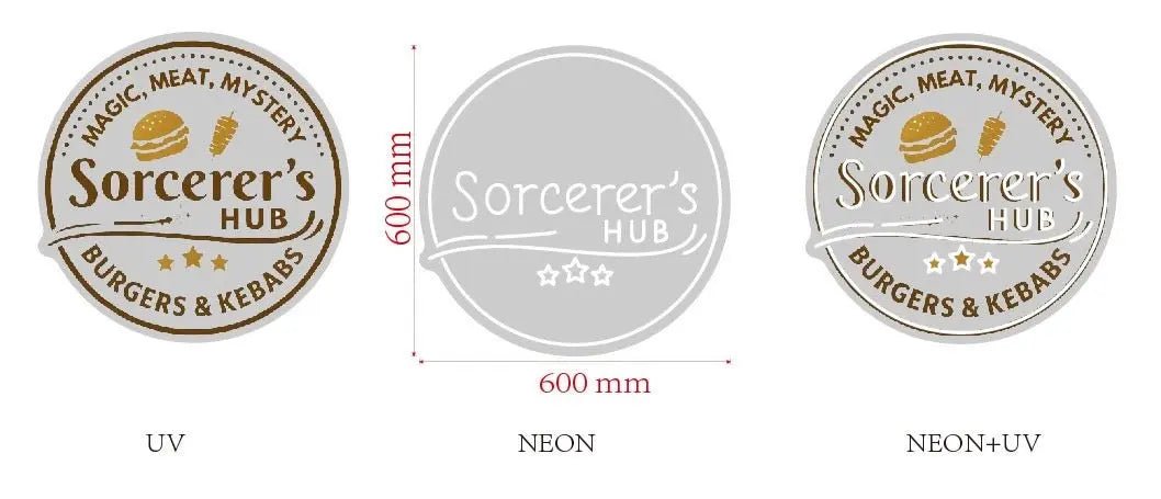 Custom design - Sorcerers Hub - Neon Lanes