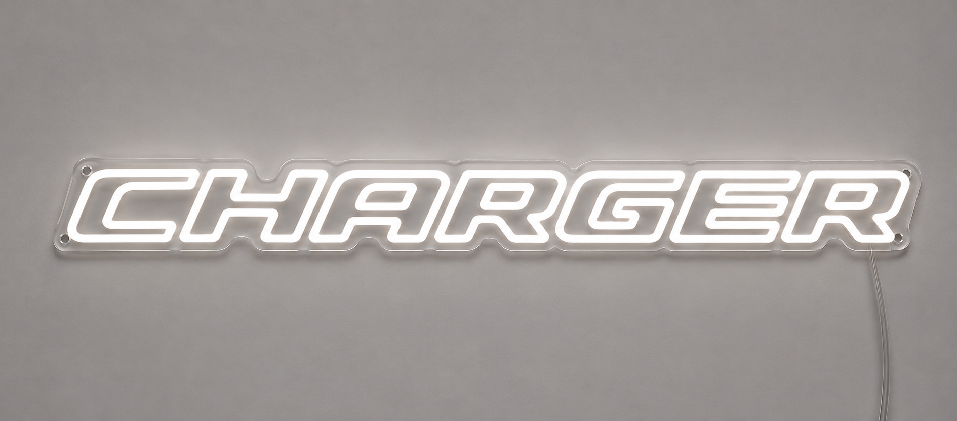 Dodge Charger LED Neon Sign Garage Man Cave American Muscle Car Wall Decor Gift