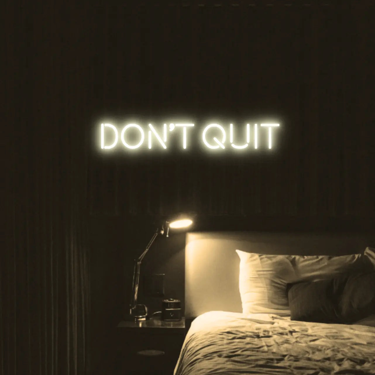Don't Quit LED Neon Light Sign - Neon Lanes