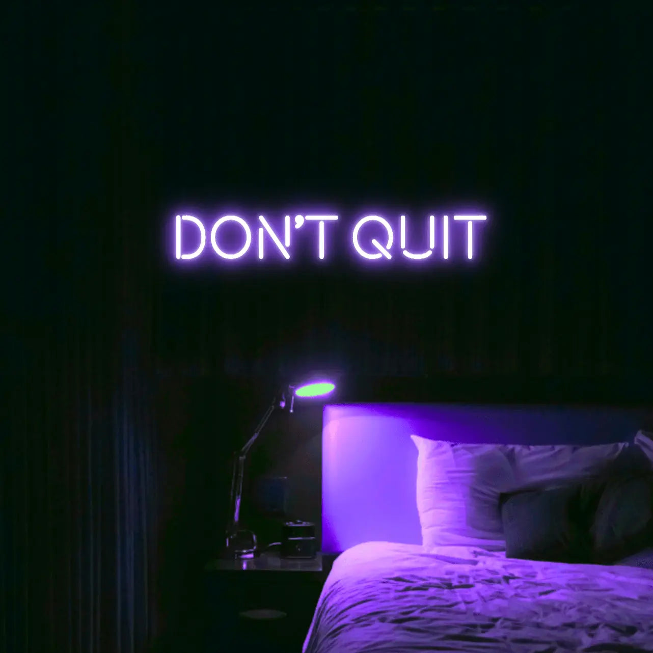 Don't Quit LED Neon Light Sign - Neon Lanes