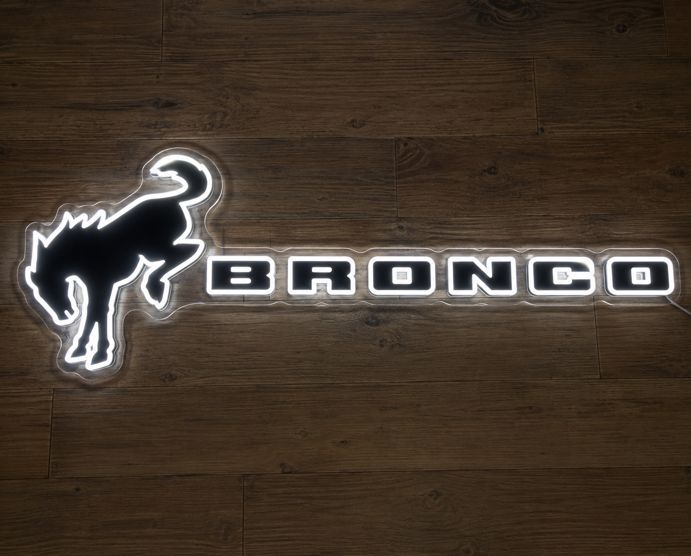 Ford Bronco LED Neon Sign Garage Man Cave Off Road 4x4 Wall Decor Gift