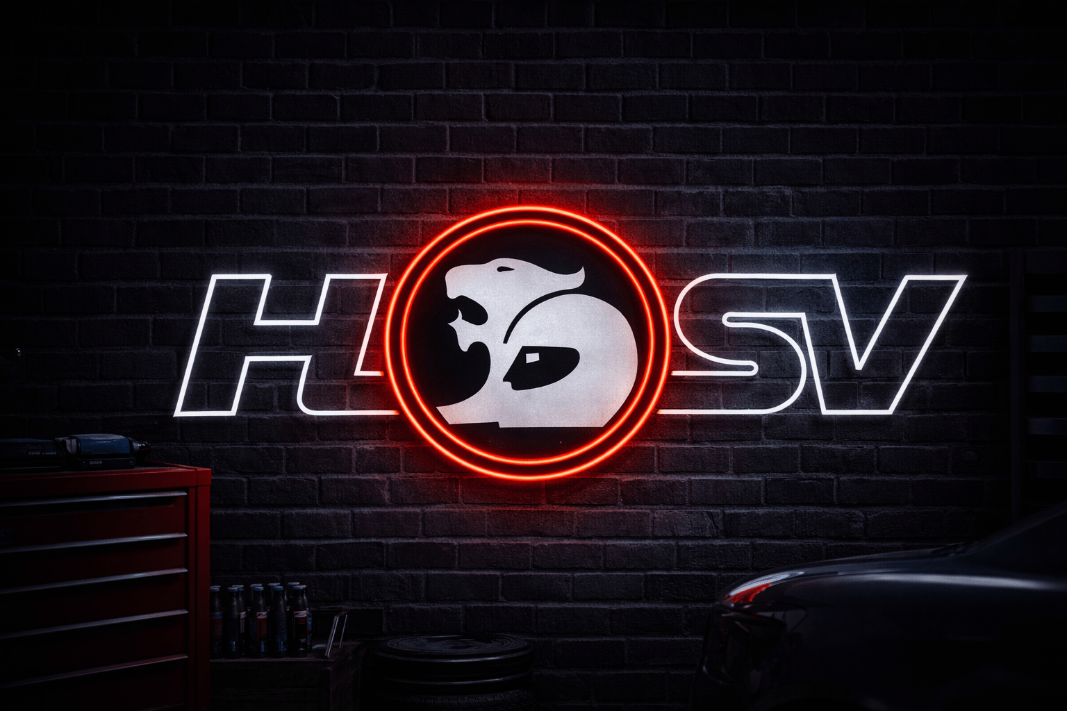 Holden Special Vehicle HSV Inspired LED Neon Sign - Neon Lanes
