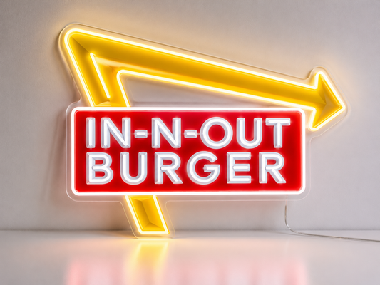 In-N-Out Burger LED Neon Sign