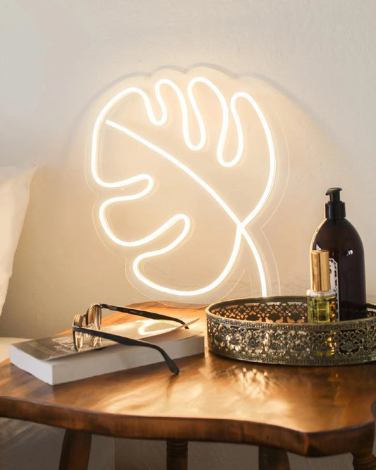 Leaf LED Neon Light Sign - Neon Lanes