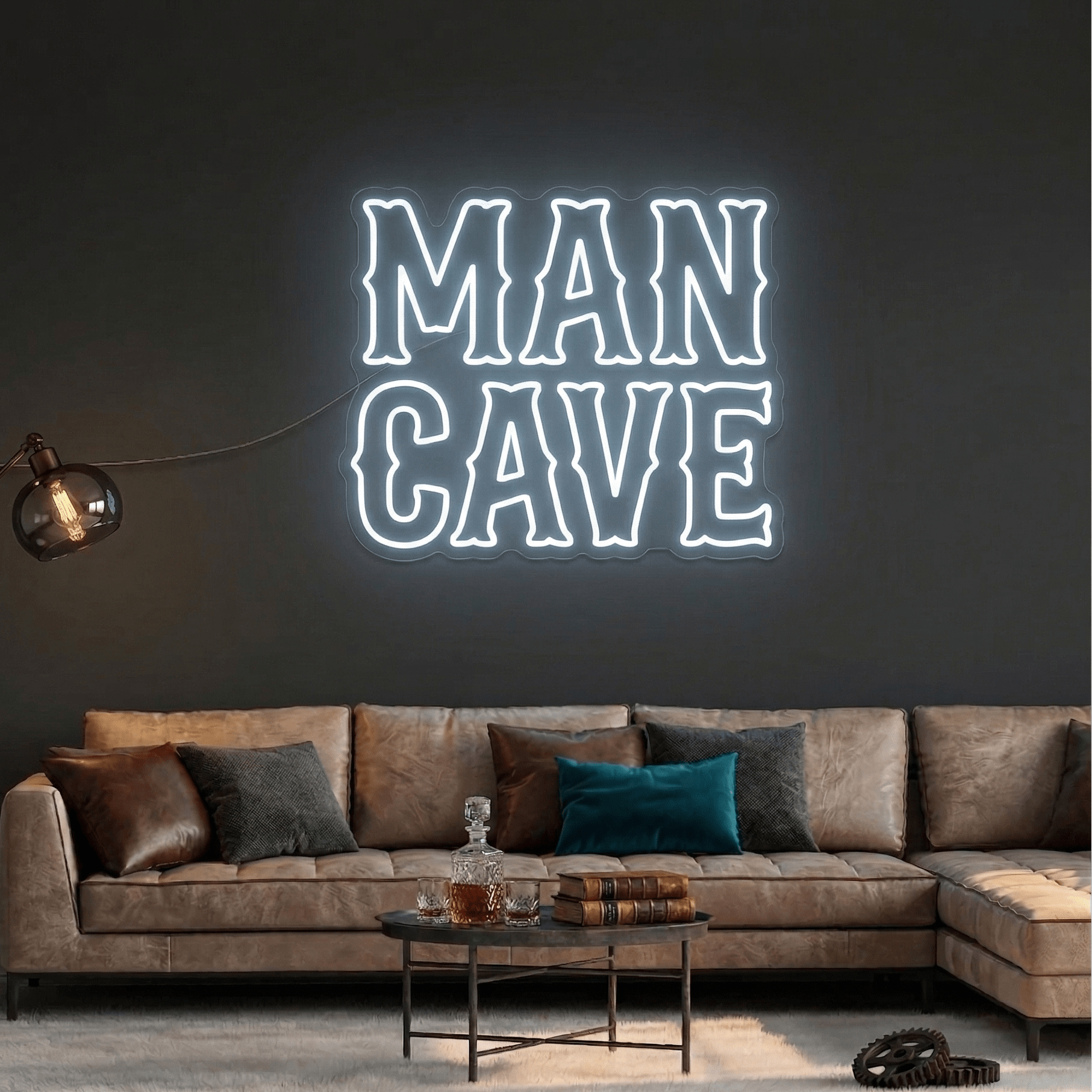 Man Cave LED Neon Sign - Neon Lanes